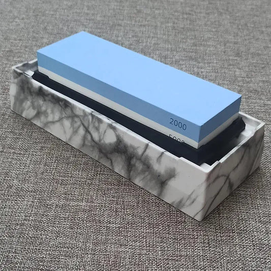 EdgeForge™ Whetstone Sharpening Stone — Double-Sided 1000/3000/6000 Grit | Pro Knife Sharpener for Warriors of the Kitchen and Stage - Premium sharpening stone from dsers - Just $16.99! Shop now at Lizard Vigilante