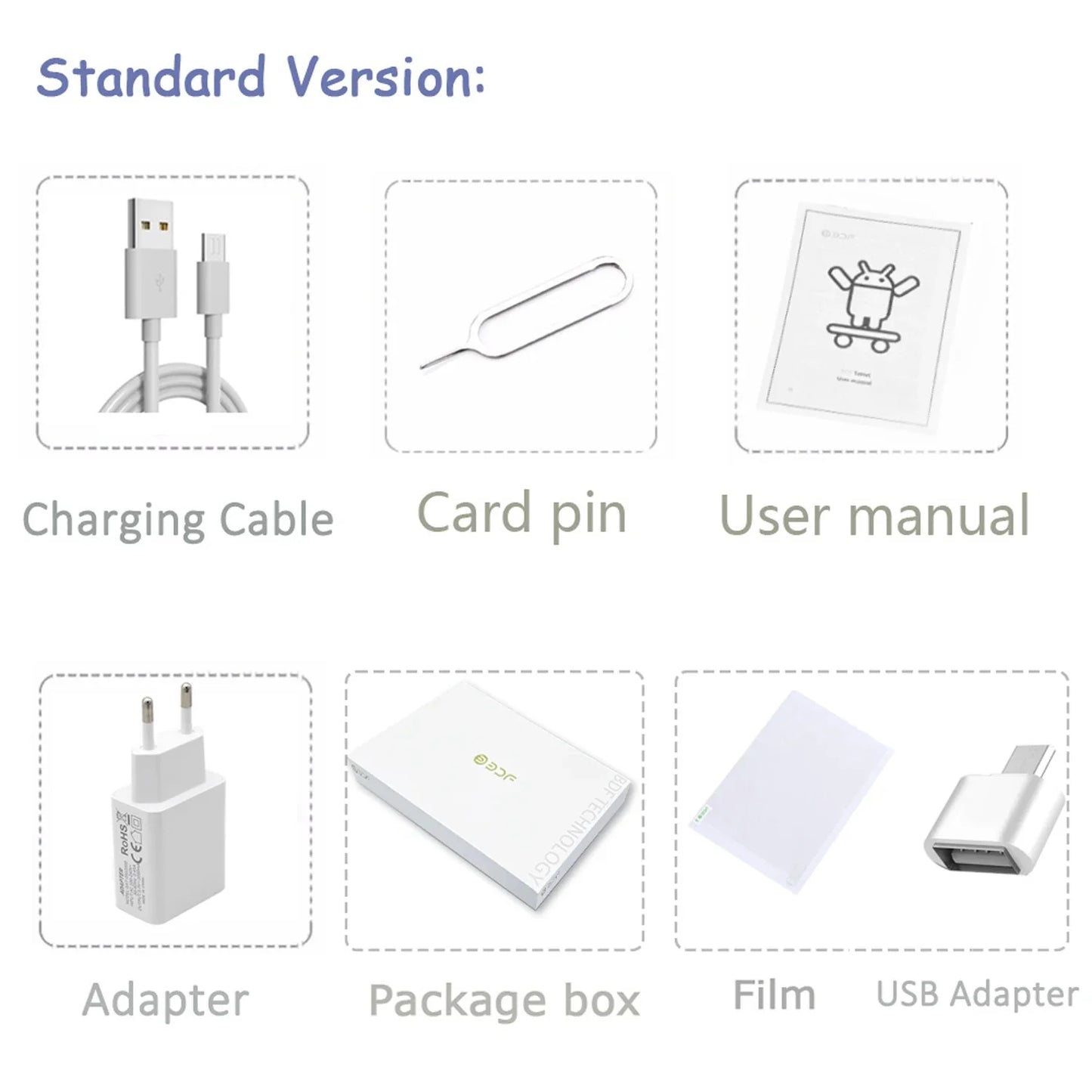 New 10.1 Inch Study Education Tablets Octa Core Dual SIM 4GB RAM 64GB ROM 3G Phone Call Bluetooth WiFi Google Tablet Pc 5000mAh