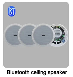 Built-in Class-D Amplifier Full Range Bluetooth-compatible Ceiling Speaker Horn For Home Theater Background Music Good Quality - Premium  from Lizard Vigilante - Just $61.99! Shop now at Lizard Vigilante