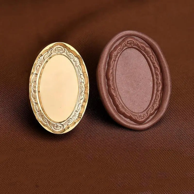 Photo Frame Series Sealing Wax Stamp Head Fire Paint Seal Wax Stamp Heads For DIY Scrapbooking Envelope Wedding Party Invitation