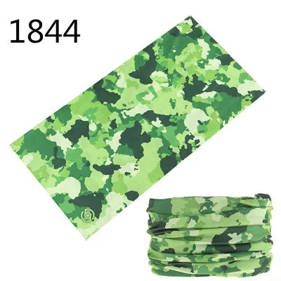 Camouflage Seamless Magic Bandana Buffs Neck Gaiter Paisley Headband Cycling Fishing Tube Face Shield Men Women Scarf Mask Cap - Premium neck gaiter from Lizard Vigilante - Just $5.99! Shop now at Lizard Vigilante