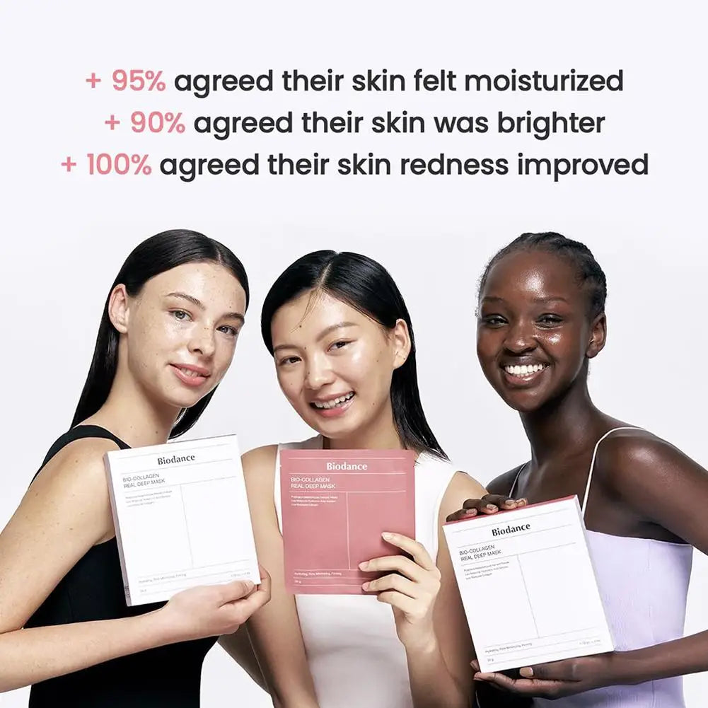 Collagen Cotton Tablets/Ampoule Serum Facial Masks Elastic Firming Pore Moisturizing Calming Toner Pads Skin Care For Biodance