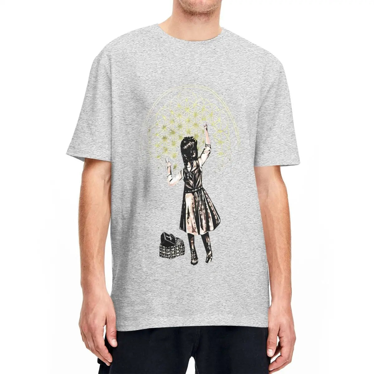 Bring Me The Horizon Men's Cotton T-Shirt – Short Sleeve Summer Music Tee - Premium T-Shirt from Lizard Vigilante - Just $33.88! Shop now at Lizard Vigilante