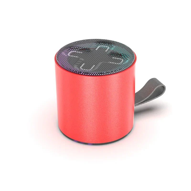 Wireless Speaker Portable Bluetooth 5.3 RGB Light Music Player Long Play TWS Connectivity Mic Subwoofer Mini Outdoor Bass Sound