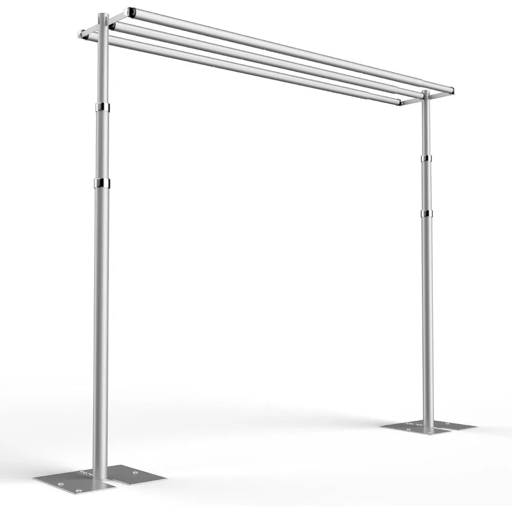 Backdrop Stand Heavy Duty 10x10Ft Three Crossbar Pipe and Drape Backdrop Stand Kit, Adjustable Metal Frame for Backdrop - Premium backdrop from Lizard Vigilante - Just $388.88! Shop now at Lizard Vigilante