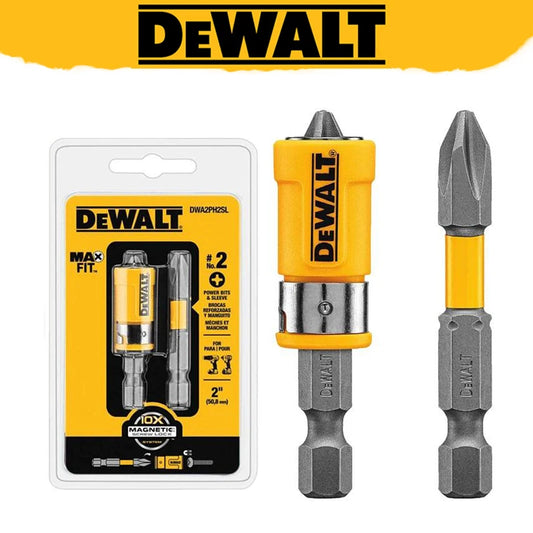 DEWALT Original DWA2PH2SL MAXFIT 2'' PH2 Impact Driver Bit Sleeve Set Pivoting Magnetic Sucker Tool Accessories - Premium  from Lizard Vigilante - Just $7.99! Shop now at Lizard Vigilante