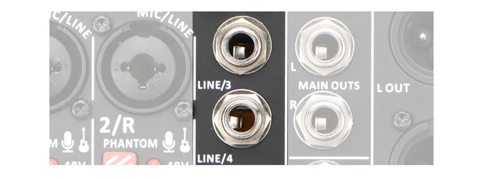 99 DSP Effects Mixing Console Podcast Mini 4/6 Channels Sound Audio Mixer Individual 48V Bluetooth USB PC Play Record AM-AX4/6