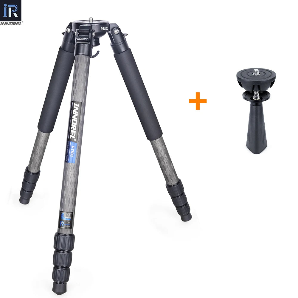 RT80C/NT324C Professional Carbon Fiber Tripod for DSLR Camera Video Camcorder Heavy Duty Birdwatching Camera Stand Bowl Tripod - Premium tripod from Lizard Vigilante - Just $318.99! Shop now at Lizard Vigilante