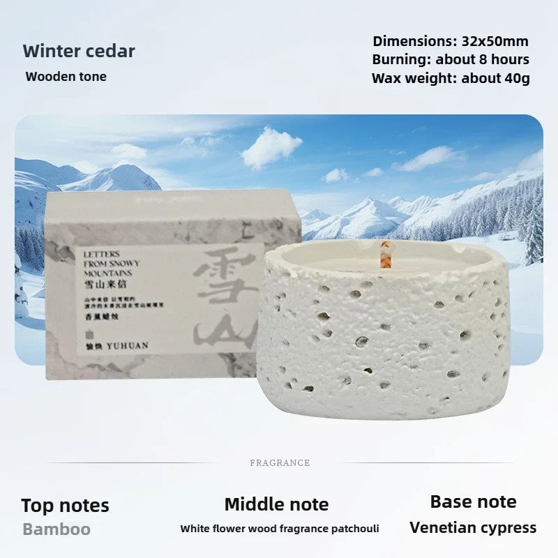 Premium Aromatherapy Scented Candles - Handmade Soy Wax Candles for Relaxation and Home Decor - Long-Lasting Fragrance ﻿