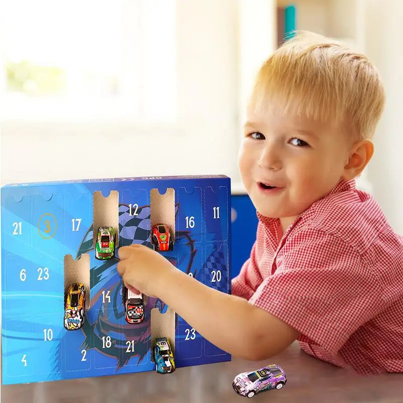 24-Day Christmas Countdown Car Advent Calendar – Kids Toy Cars, Digital Racing & Holiday Fun, Perfect Christmas Gift - Premium calendar from Lizard Vigilante - Just $28.88! Shop now at Lizard Vigilante