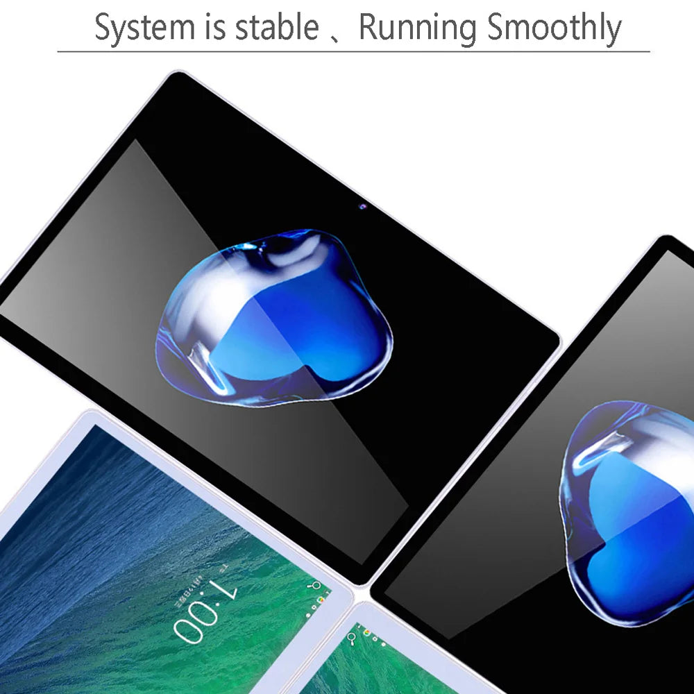 New Global Version 10 Inch Tablet Pc 4GB RAM 64GB ROM Octa Core Dual 3G Phone Call WiFi Bluetooth Google Play Android Tablets