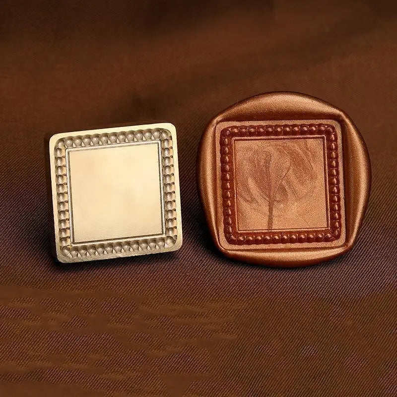 Photo Frame Series Sealing Wax Stamp Head Fire Paint Seal Wax Stamp Heads For DIY Scrapbooking Envelope Wedding Party Invitation