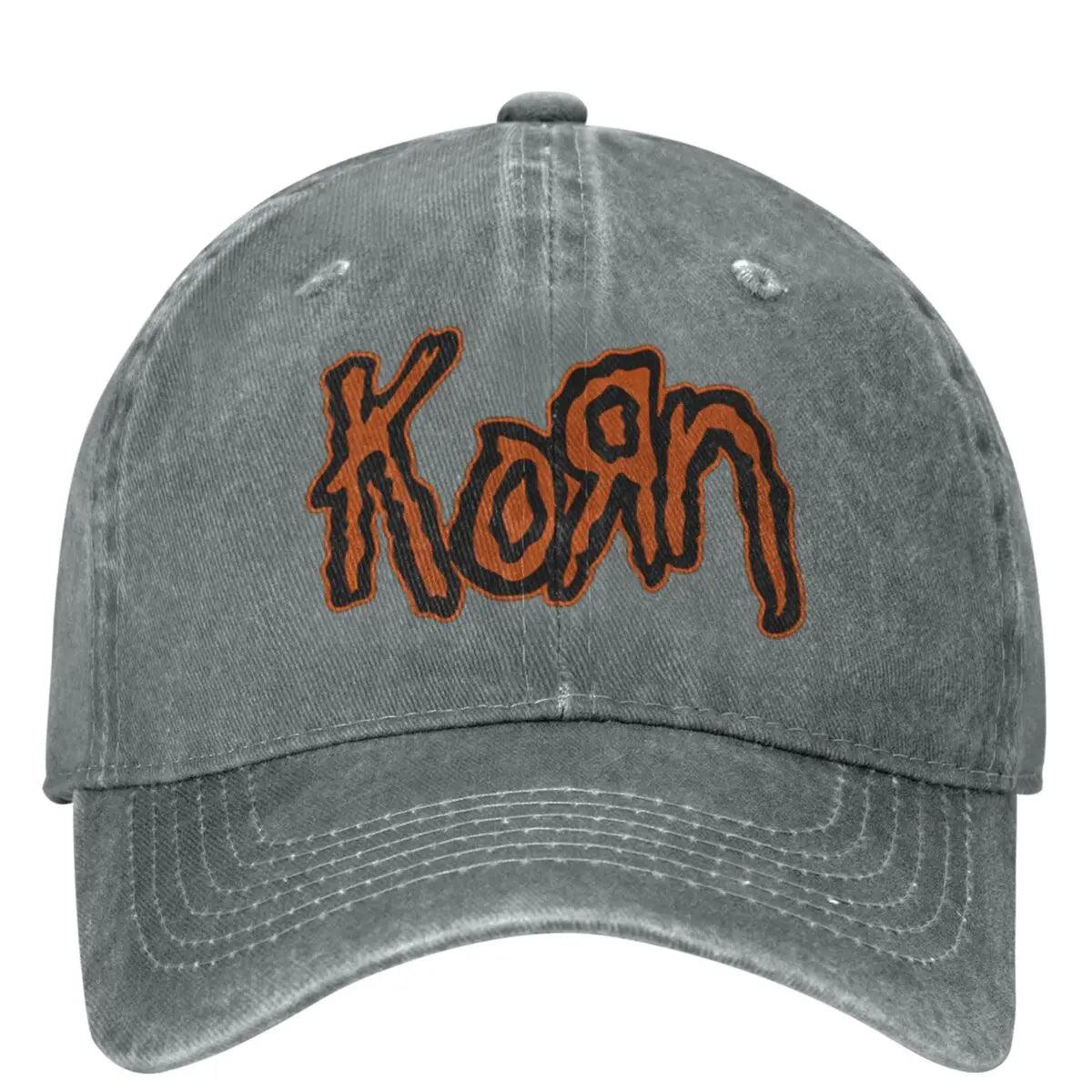 Metal Korn Music Band Rock Baseball Caps Merch For Men Women Vintage Distressed Washed Hats Casquette Dad Hat Adjustable - Lizard Vigilante