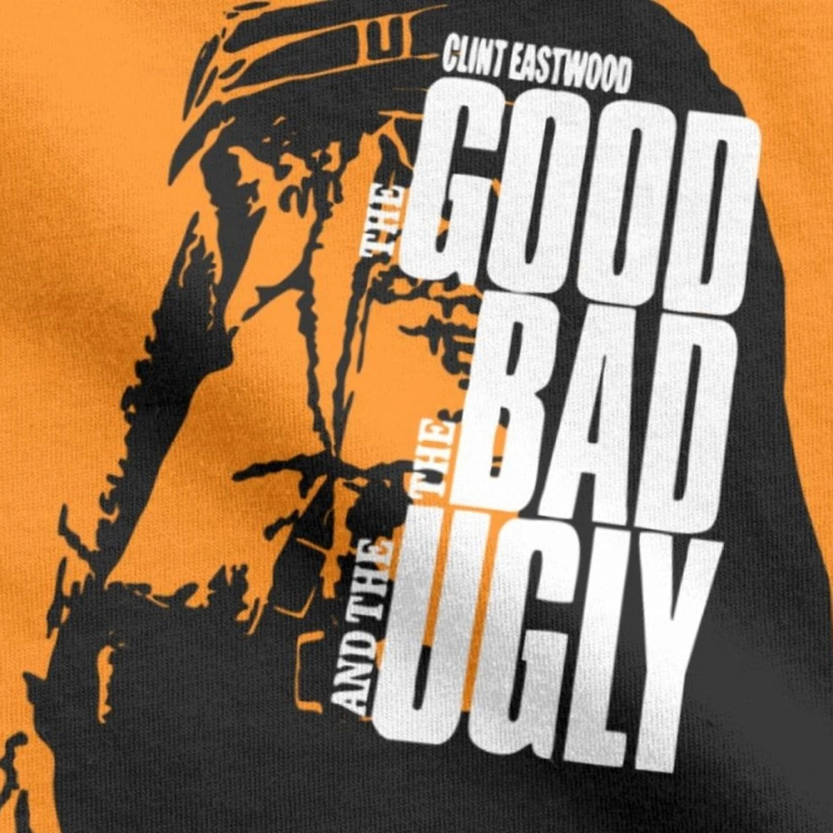 The Good The Bad And The Ugly Tee Shirt Big Size Clothing Novelty Clint Eastwood Tee Shirts Men Cotton T-Shirts - Premium tshirt from Lizard Vigilante - Just $22.49! Shop now at Lizard Vigilante