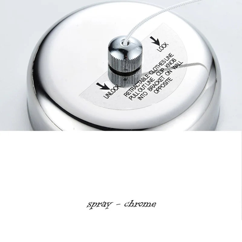 Clothes Drying Rack Rope Home Storage Stainless Steel Retractable Clotheslines Clothes Dryer Organiser Laundry Hanger