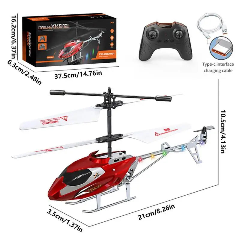 Kids Remote Helicopter With Stable Flight & Easy Control Remote Control Aircraft Flying Kids Toys for Boys Gifts - Premium  from Lizard Vigilante - Just $19.99! Shop now at Lizard Vigilante