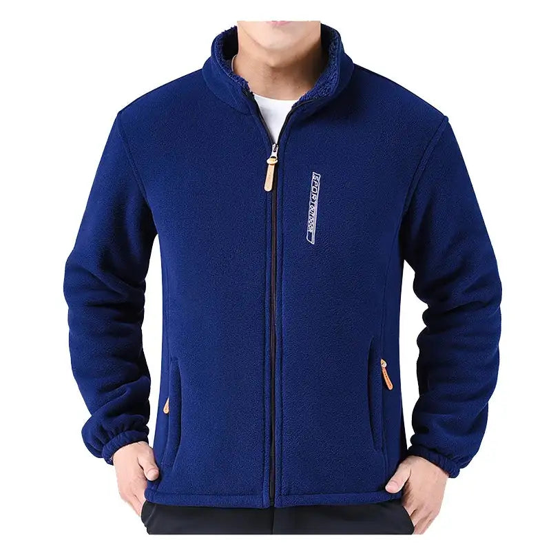 DIMUSI Winter Men's Polartec Jackets Casual Male Outwear Velvet Windbreaker Jackets Mens Soft Fleece Warm Jackets Brand Clothing