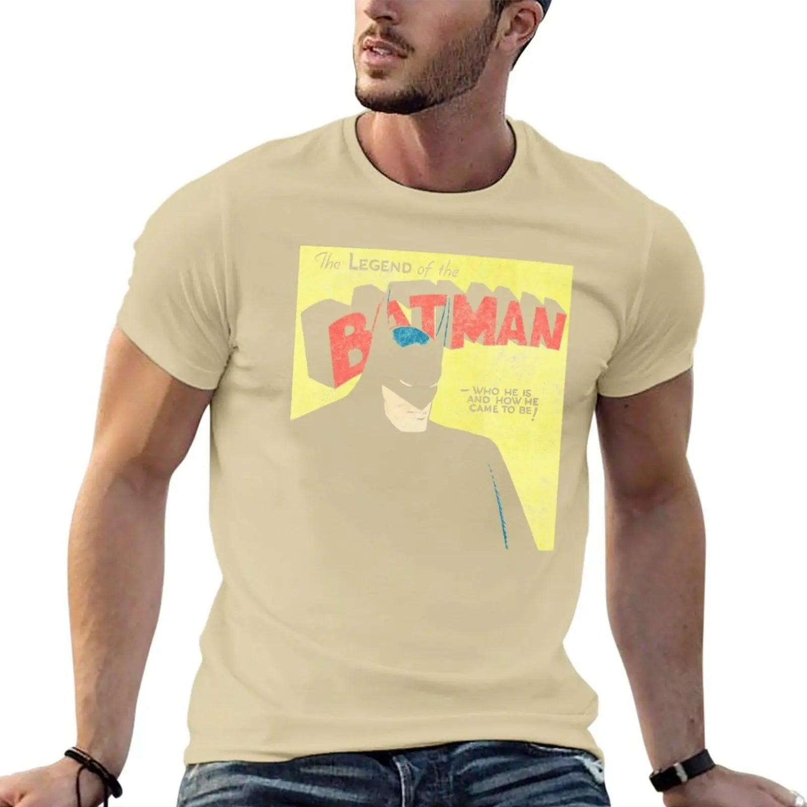 The Bat T-Shirt Short Sleeve Quick-Drying Tee Shirt Shirts for Men BatMan - Lizard Vigilante