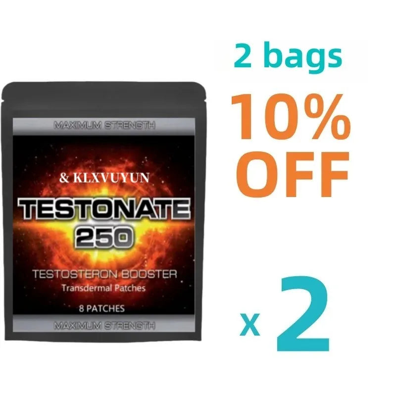 Muscle Building Extreme Testosterone Booster Transdermal Patches with Vitamin B6 – Anabolic Supplement for Men – 8 Patches (Made in USA) - Premium t boost from Lizard Vigilante - Just $18.99! Shop now at Lizard Vigilante