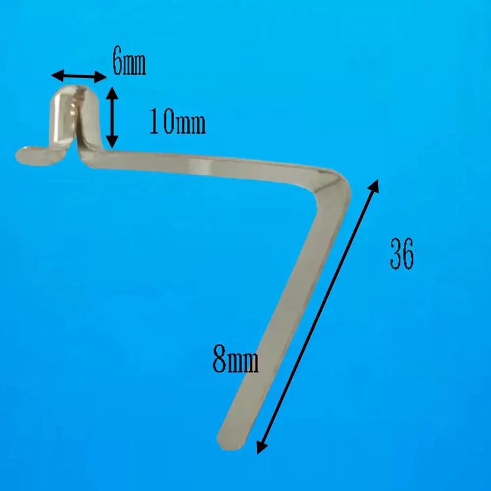 10pcs Spring Clips Locking Tube Pin Push Clip For Tent Pole Kayak Paddle 6mm For Secure Tent Pole Paddle Board Camping Accessory