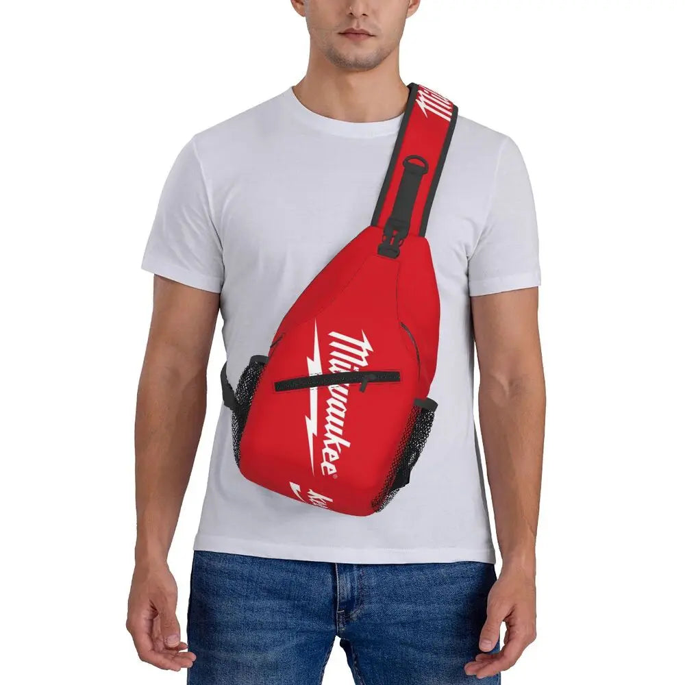 Versatile Milwaukee Crossbody Sling Bag - Perfect for Everyday Use - Premium sling bag from dsers - Just $28.88! Shop now at Lizard Vigilante