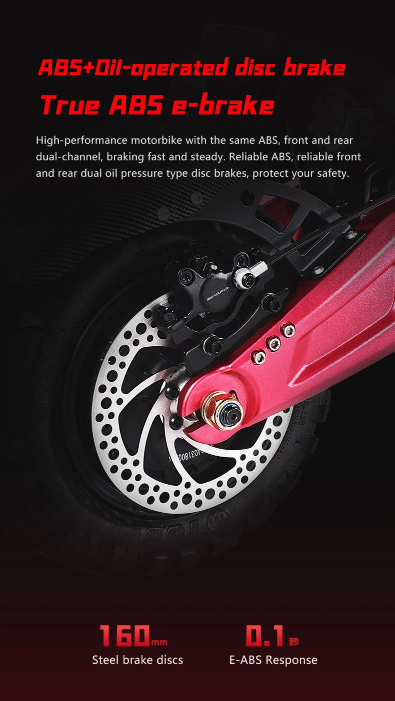 RoadReaper S5-11 Twin-Motor 6000W Outlaw Scooter