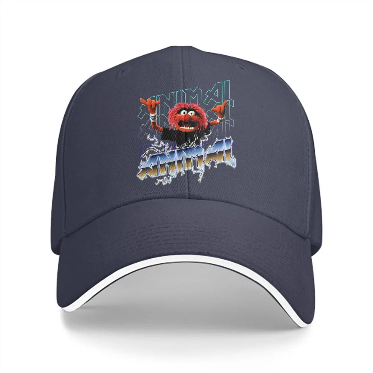 Animal Rock Men Baseball Caps Peaked Cap Sun Shade Windproof Hat The Muppet Show - Lizard Vigilante