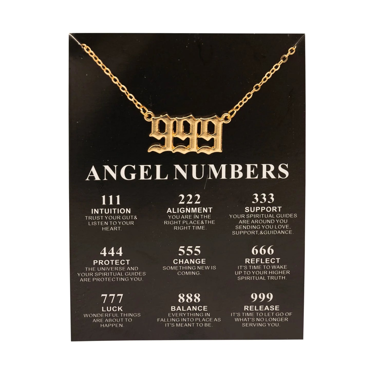 666 Necklace Fashion Jewelry Alloy Gold Color Lucky Angel Numbers Wish 777 Pendant Necklace for Women Girl Gift Birthday Neck - Premium necklace from Lizard Vigilante - Just $16.66! Shop now at Lizard Vigilante