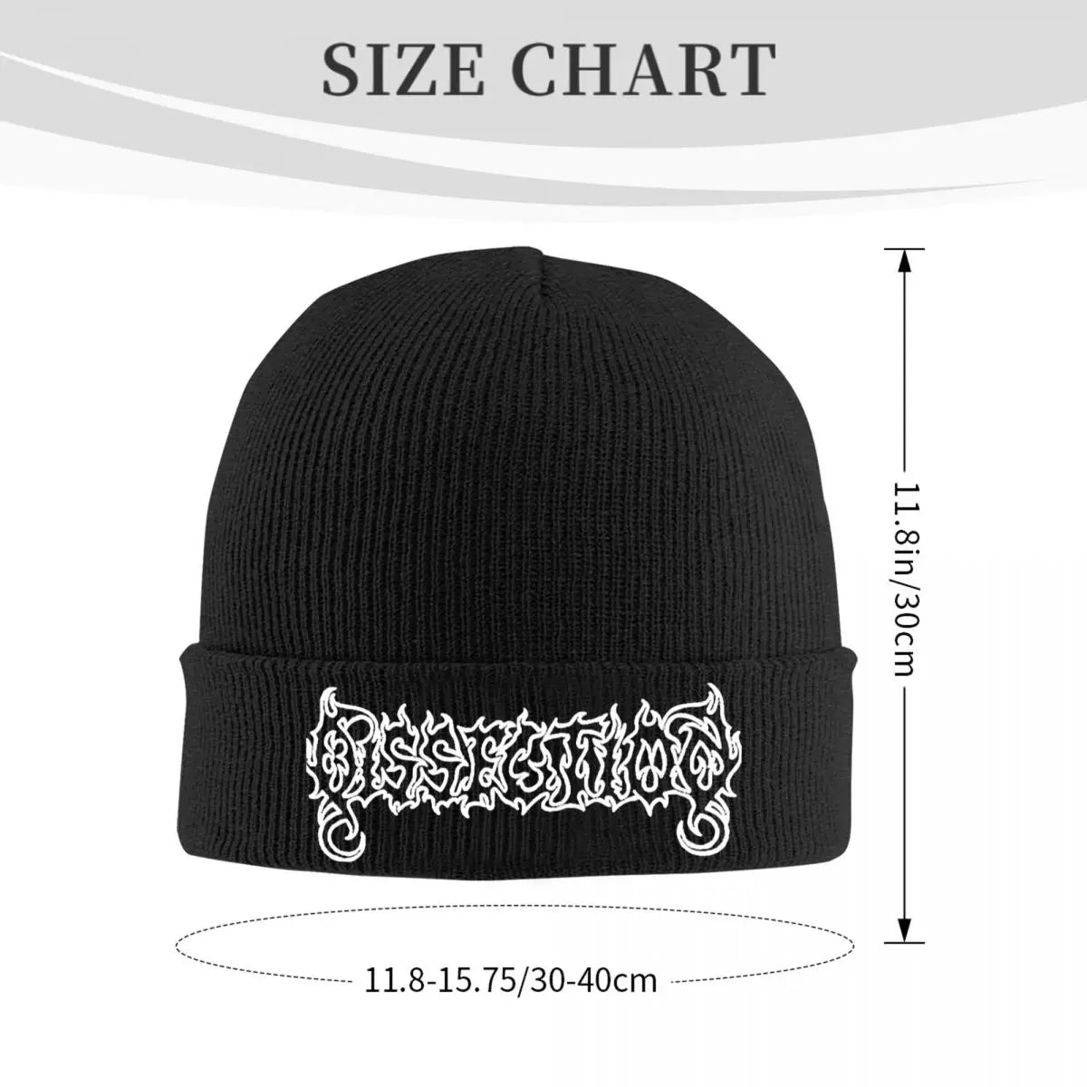 Dissection Music Beanie – Unisex Skullcap for Autumn & Winter - Premium beanie from Lizard Vigilante - Just $22.88! Shop now at Lizard Vigilante