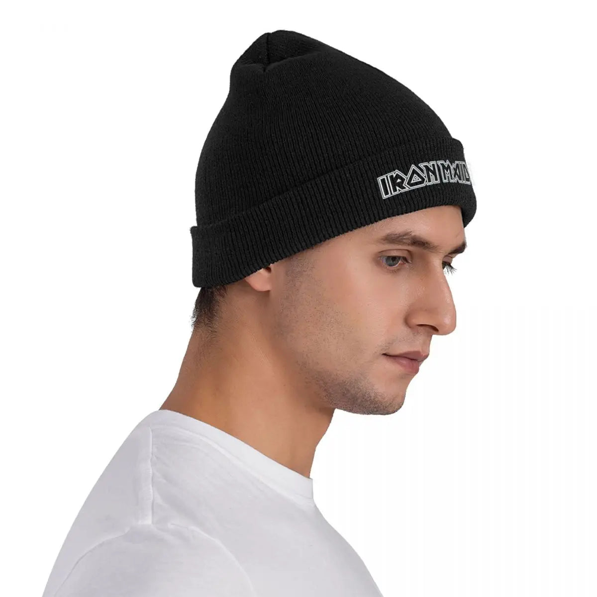 Rock Music Band Iron Maiden Knit Hat Beanie - Warm Autumn Winter Color Cap for Men & Women - Premium unisex beanie from Lizard Vigilante - Just $19.88! Shop now at Lizard Vigilante