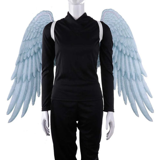 Mardi Gras Carnival 3D Big Angel Wings – Unisex Halloween Cosplay Wear, Stage Play Performance Costume - Premium costume from Lizard Vigilante - Just $16.99! Shop now at Lizard Vigilante