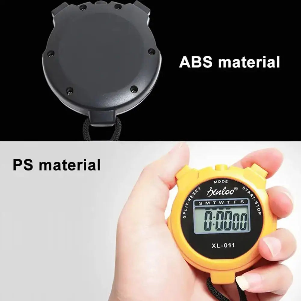 Handheld Sports Stopwatch Track Coach Digital Fitness Stop Watch Timer Counter Multifunctional Stopwatch Electronic Counter - Premium  from Lizard Vigilante - Just $17.89! Shop now at Lizard Vigilante