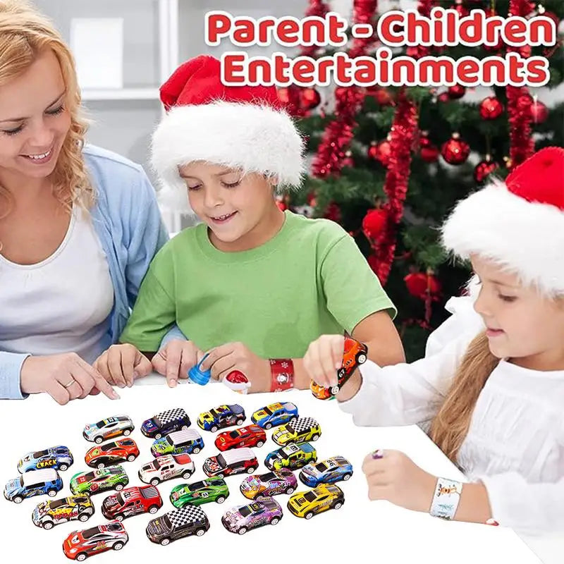 24-Day Christmas Countdown Car Advent Calendar – Kids Toy Cars, Digital Racing & Holiday Fun, Perfect Christmas Gift - Premium calendar from Lizard Vigilante - Just $28.88! Shop now at Lizard Vigilante