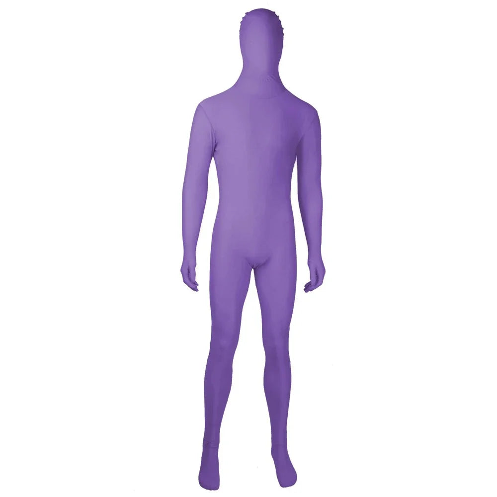 Zentai Cosplay Costume – Black Spandex Full Body Suit for Men and Women | Halloween Carnival Fancy Dress, Anime-Inspired - Premium Cosplay Costumes from Lizard Vigilante - Just $37.95! Shop now at Lizard Vigilante