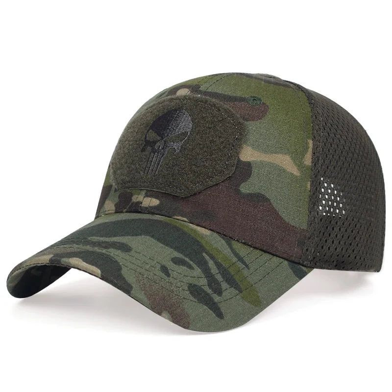 Unisex Skull Embroidered Baseball Cap - Adjustable Casual Sunscreen Hat - Premium Hat from Lizard Vigilante - Just $18.99! Shop now at Lizard Vigilante