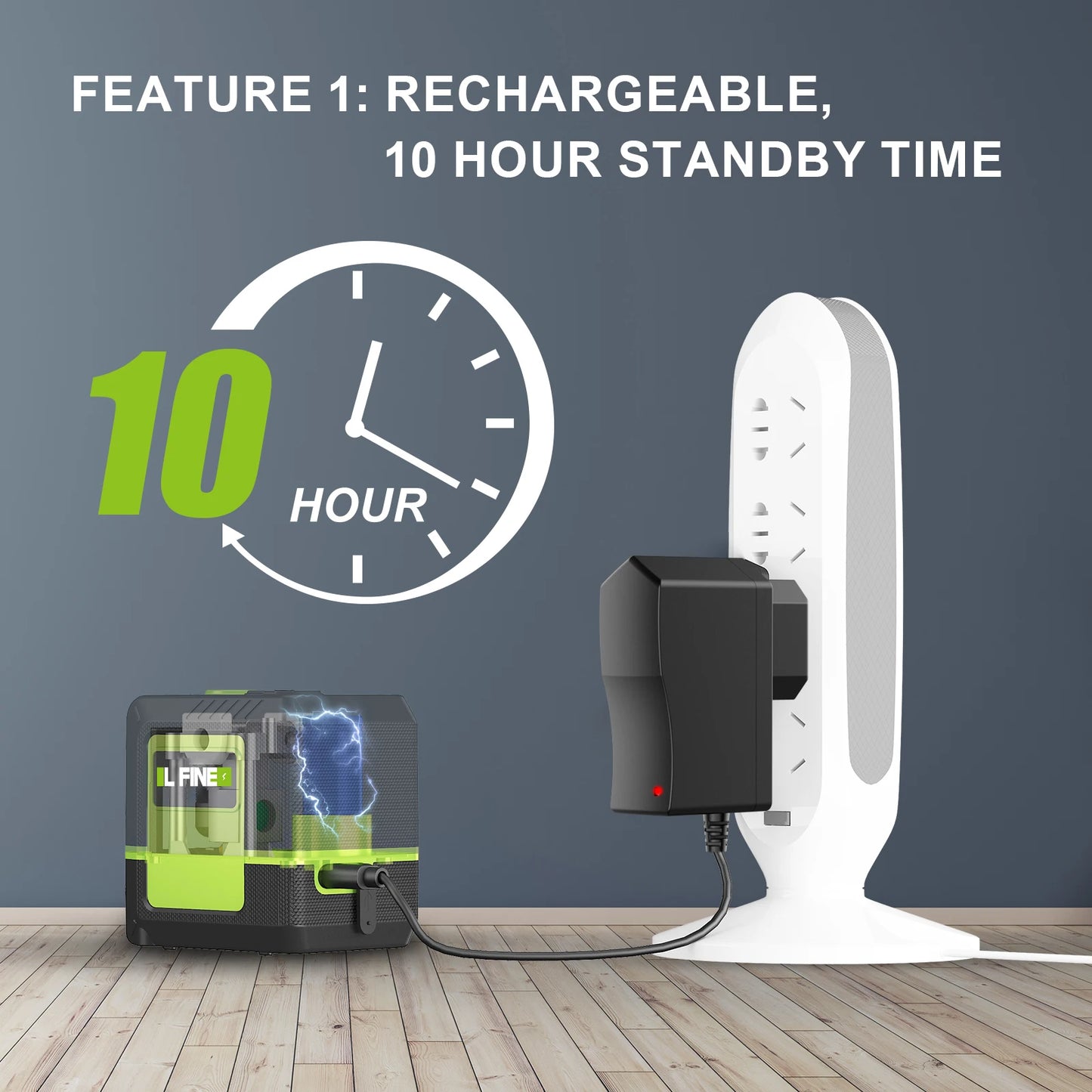 LFine 2-Line Laser Level with Tripod – Professional Horizontal & Vertical Precision 360° Self-Leveling Tool for Accurate Measurements - Premium laser level from dsers - Just $70.99! Shop now at Lizard Vigilante