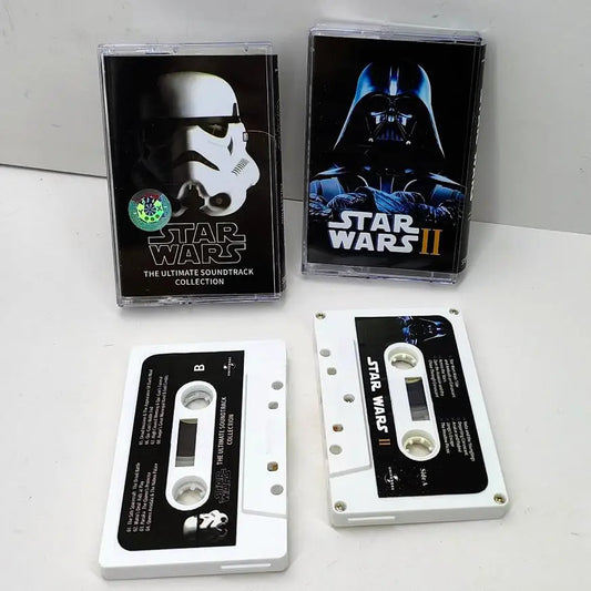 The Dark Side Mixtape – Star Wars Retro Cassette Soundtrack Set ft. Yoda, Vader & Skywalker | Cosplay-Grade Walkman Display Props - Premium Cassettes from dsers - Just $19.99! Shop now at Lizard Vigilante