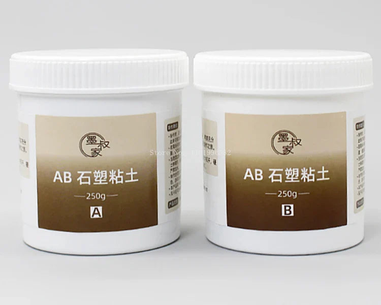 100g/200g/500g/ Set AB Stone Sculpture Clay Strong Waterproof Can Be Polished Ultra-low Expansion Without Volume Edge Color Clay