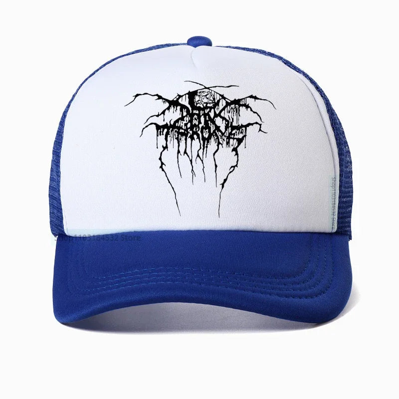 Into the Abyss: Darkthrone Baseball Cap - Premium Baseball cap from Lizard Vigilante - Just $23.88! Shop now at Lizard Vigilante