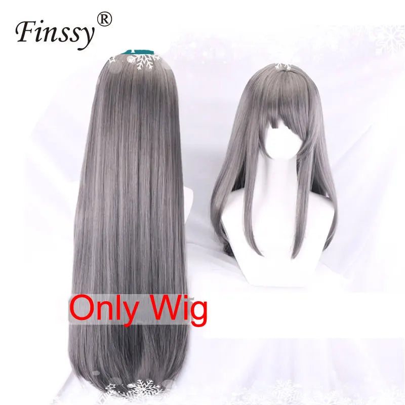 Bunny Girl Cosplay Costume Halloween Adult Woman Sakurajima Mai Senior Sister Playboy Cosplay Wig Clothes Size M/XL - Premium Cosplay Costumes from Lizard Vigilante - Just $23.99! Shop now at Lizard Vigilante