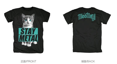 Miss May I Heavy Metal Cotton T-shirt Black Tees Rock T Shirt Harajuku Streetwear Mens Short Sleeve T-shirt Graphic Tees Tops - Premium T-Shirt from Lizard Vigilante - Just $23.99! Shop now at Lizard Vigilante