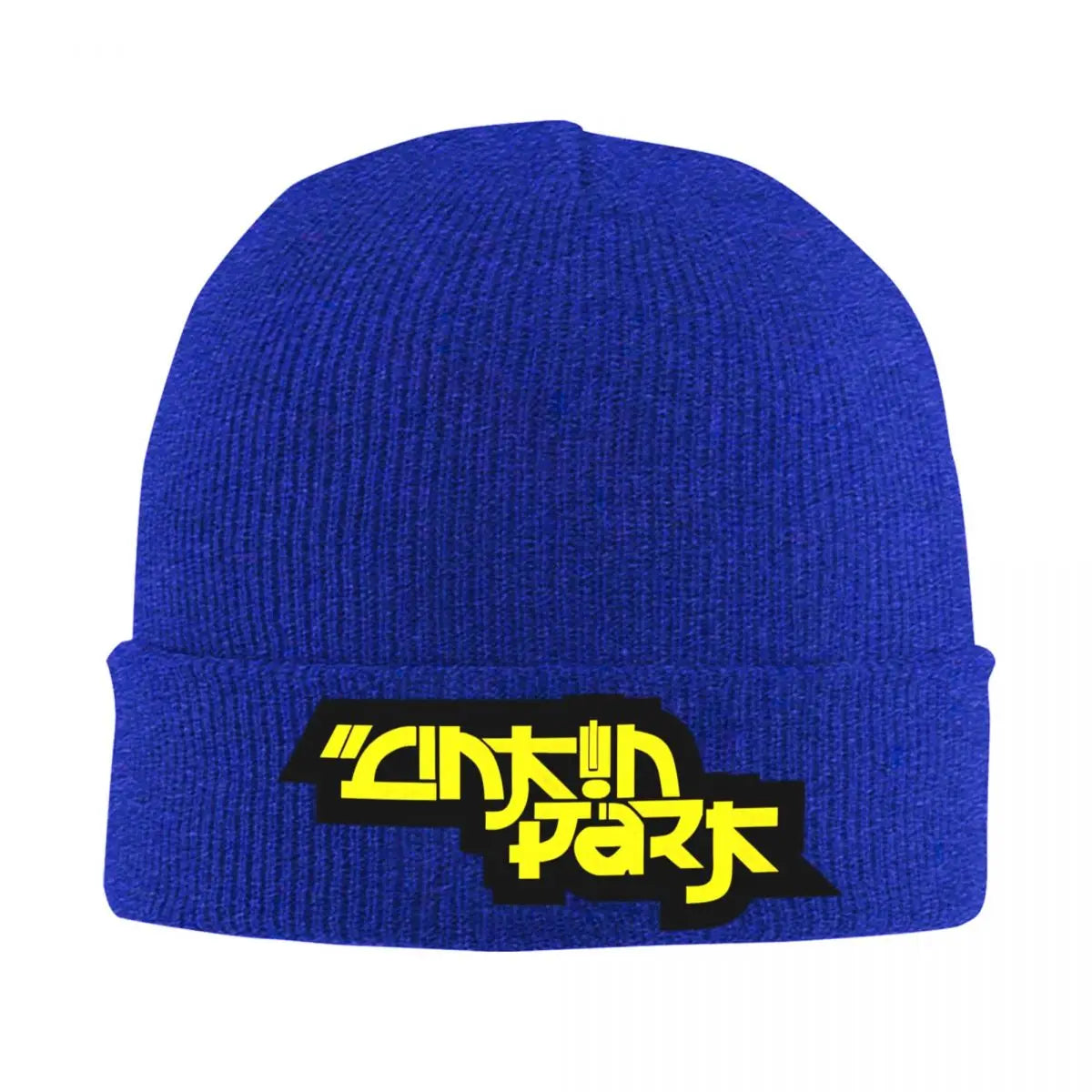 Linkin Park Yellow Logo Beanie Hat - Rock Nu-Metal Knit Cap for Adults & Unisex - Cozy Autumn Gift Idea - Premium unisex beanie from Lizard Vigilante - Just $22.88! Shop now at Lizard Vigilante