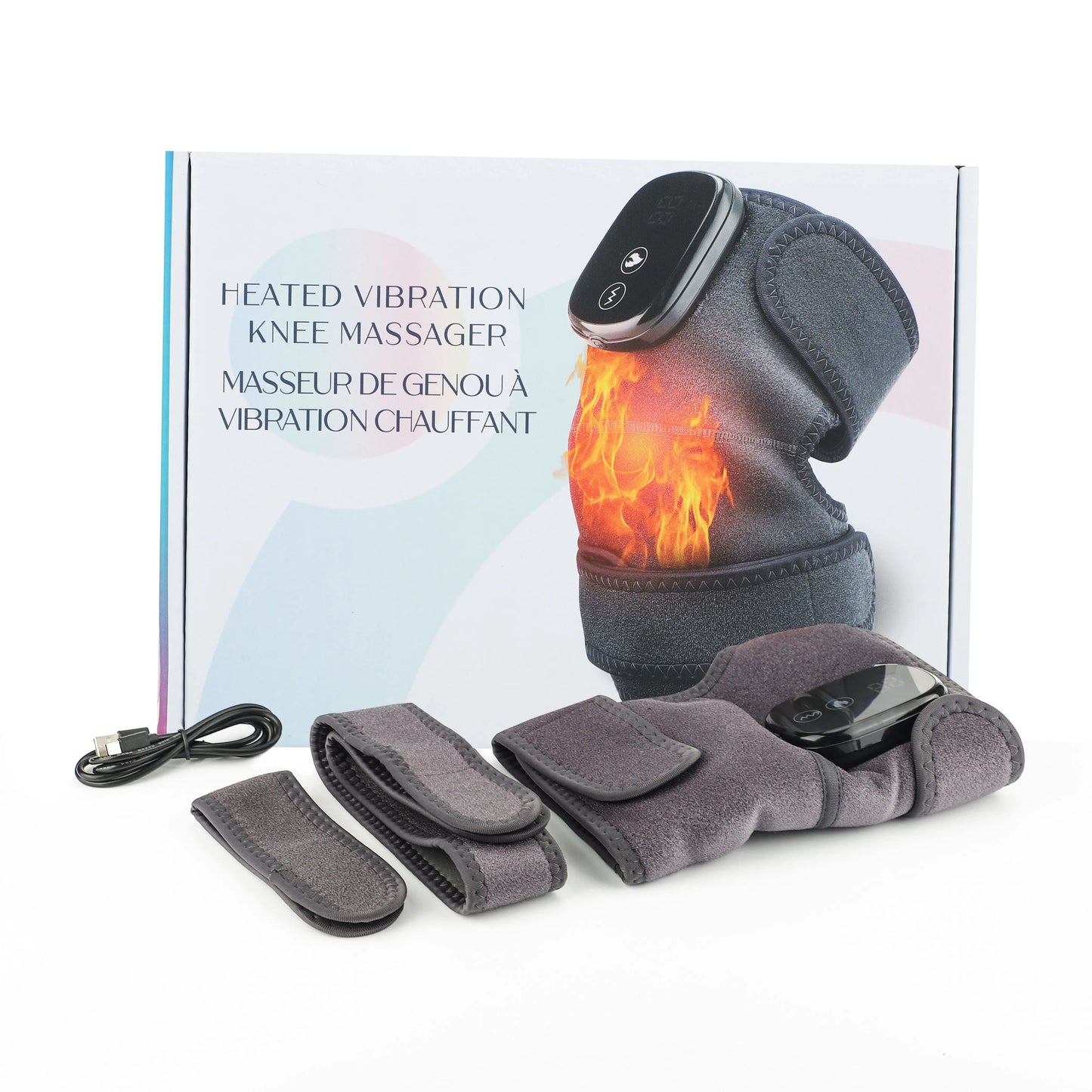 Electric Heating Knee Massager Joint Elbow Knee Pad Shoulder Pad Vibration Knee Shoulder Massage Health Care - Premium  from Lizard Vigilante - Just $23.99! Shop now at Lizard Vigilante