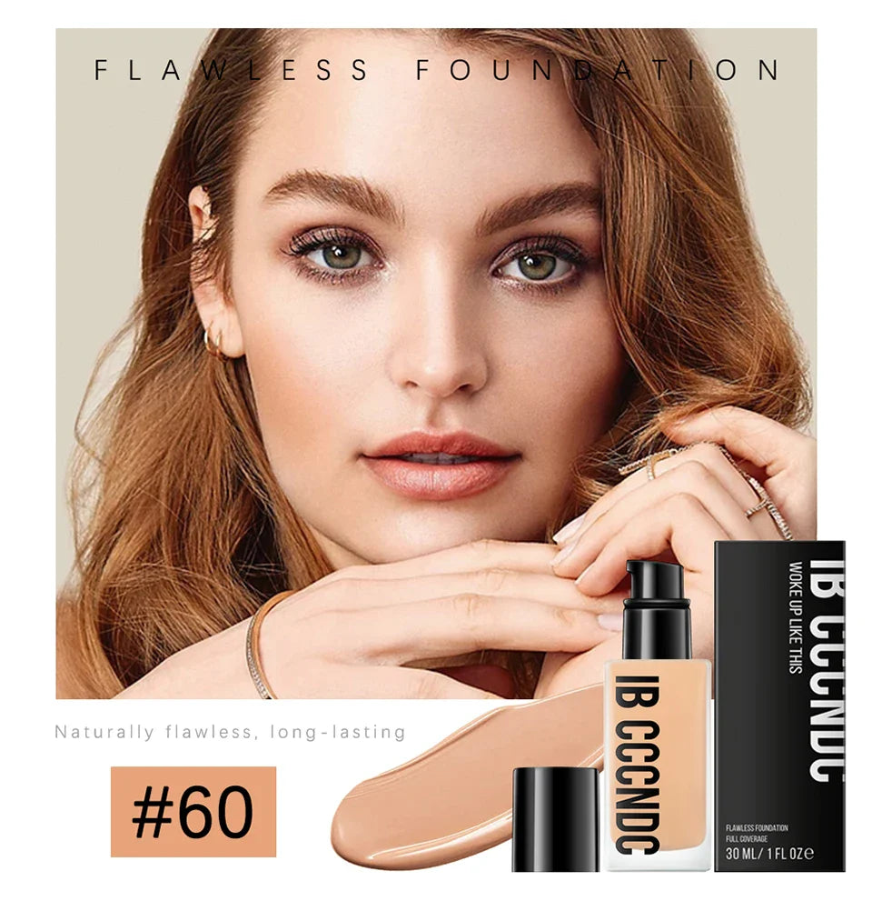 High Coverage Foundation Foundation Face Cream Cosmetic Foundations Makeup Waterproof Mist Korean Makeup Base Make Up Cc Bb Full