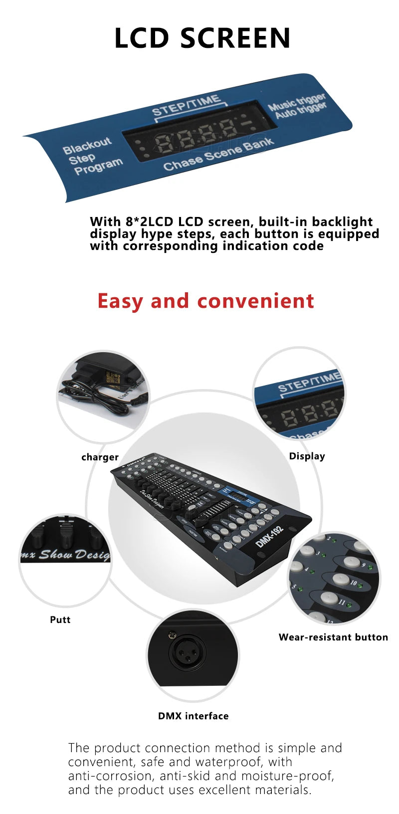 SHEHDS NEW 192 DMX Controller DJ Equipment DMX 512 Console Stage Lighting For LED Par Moving Head Spotlights DJ Controlle - Premium  from Lizard Vigilante - Just $72.99! Shop now at Lizard Vigilante