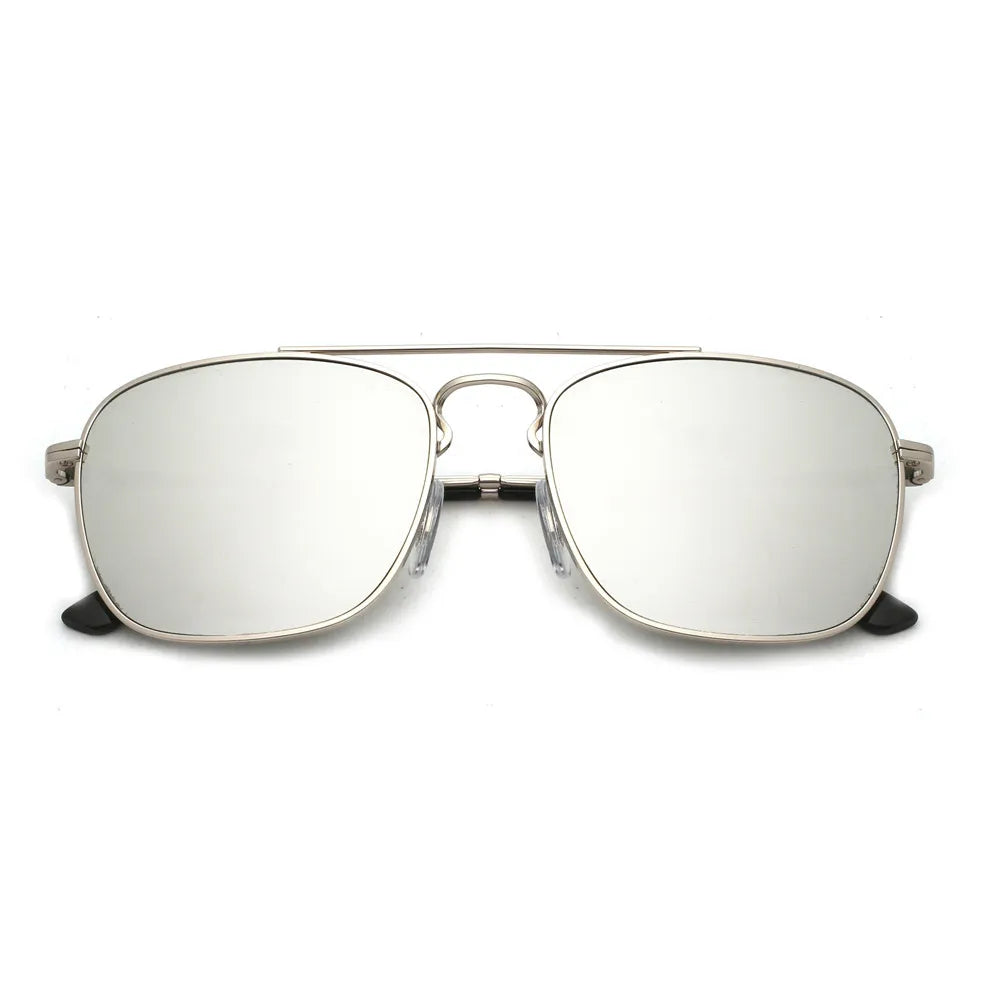 JM EdgeForce Square Sunglasses for Men & Women – Metal Frame UV400 Protection, Rock & Roll Ready - Premium shades from dsers - Just $36.99! Shop now at Lizard Vigilante