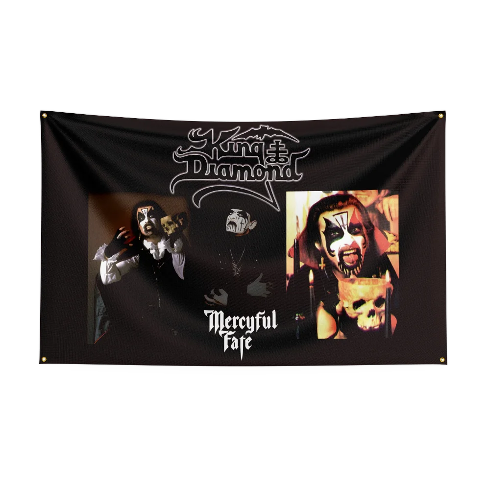 Mercyful Fate Heavy Rock Band Flag – 3x5 Ft Polyester Wall Art and Outdoor Tapestry - Premium flag from Lizard Vigilante - Just $15.99! Shop now at Lizard Vigilante