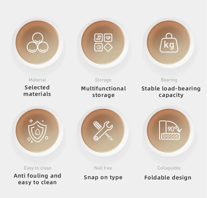 Household Shoes Drying Rack Balcony Foldable Shoe Hanger Clothing Hook Sneaker Rack Home Storage Lundary Tools