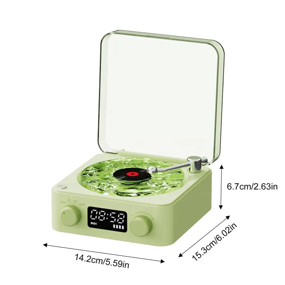 Easy To Use, Waves Vinyl Player Retro Record Player with Bluetooth, Natural Sleep Aid & White Noise Speaker, Multi-Function Sound System - Premium  from Lizard Vigilante - Just $81.99! Shop now at Lizard Vigilante