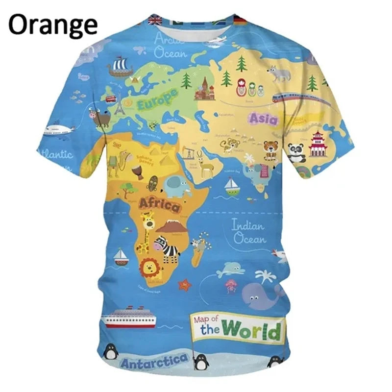 GLOBETROTTER DRIP – Loud & Proud World Map T-Shirt for Those Who Came to Slay Geography - Premium tee from dsers - Just $18.99! Shop now at Lizard Vigilante